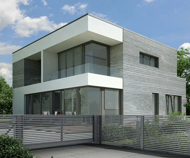 Ein Balkon mit Holzfußboden und einem Patio für entspannte Stunden.